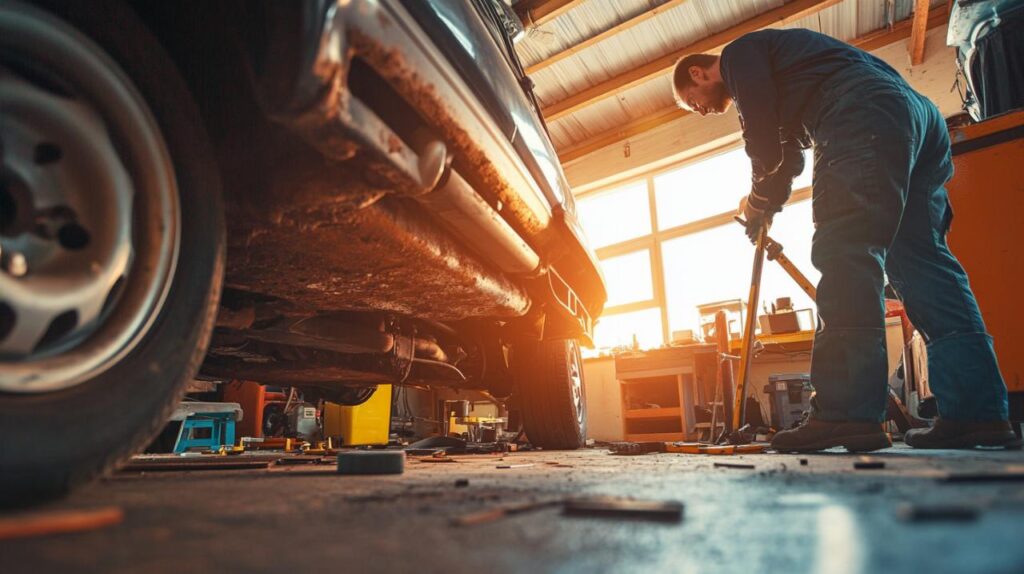 ¿Cómo reparar un faldón lateral oxidado? Comparativa entre métodos DIY y reparación profesional